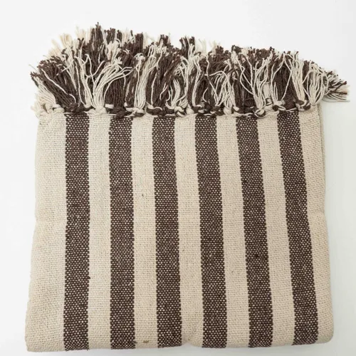 Manta Moscú - Marron en Marrón - Textiles, Uruguay | Indian