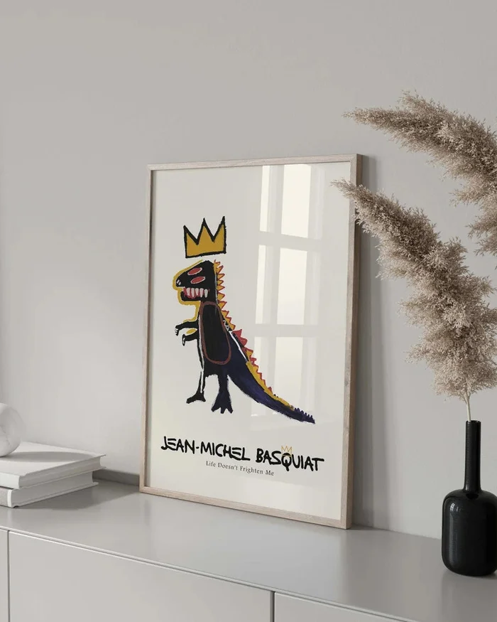 Basquiat - Pez Dispenser, 1984 en Multicolor - Láminas, Uruguay | La Cuadrería, vista 2