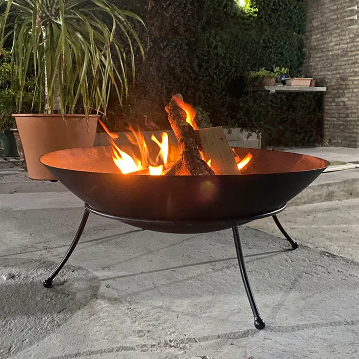 Brasero California en Negro - Muebles para el exterior, Uruguay | Alta Gracia Deco, vista 6