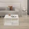 Mesa Ratona Metal Blanco Olivia en Blanco - Mesas de living, Uruguay | Divino, vista 5 de 6