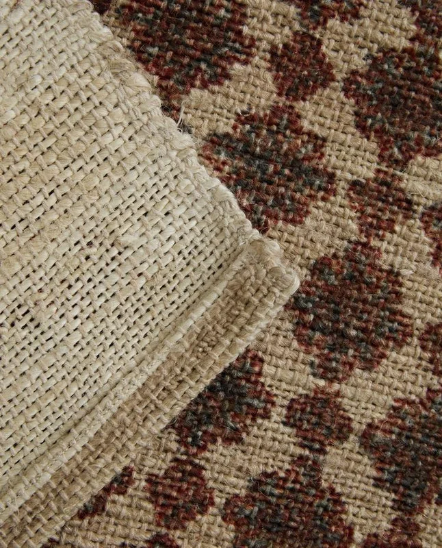 ALFOMBRA YUTE PRINT en Marrón - Alfombras, Uruguay | Zara Home, vista 6