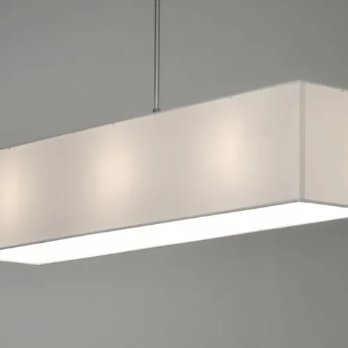 Colgante rectangular blanco en Blanco - Lámparas colgantes, Uruguay | La Perla