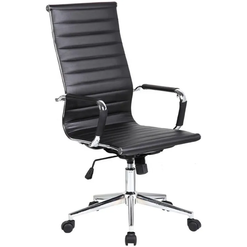 SILLA DE ESCRITORIO EJECUTIVA Y-1846 en Negro - Escritorios y sillas de escritorio, Uruguay | Alfa Ventas