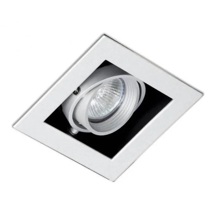Luminaria Downlight Cuadrado Blanco en Blanco - Lámparas colgantes, Uruguay | Serlux