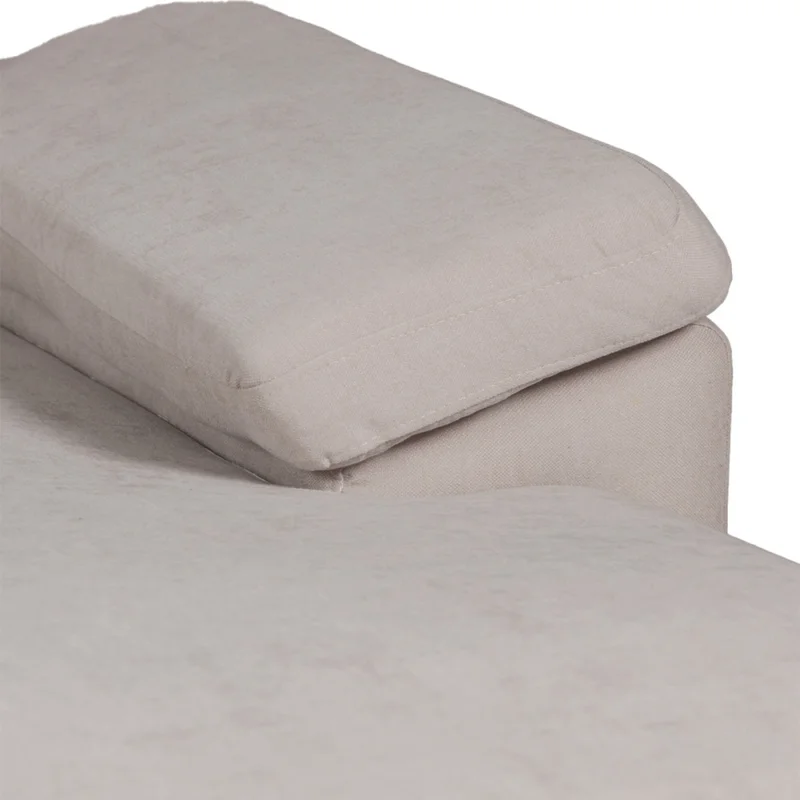 Rinconera Adalia - Tela Microfibra - Chaise derecho - 9248 (Beige) en Beige - Sillones y sofás, Uruguay | Nyr, vista 4