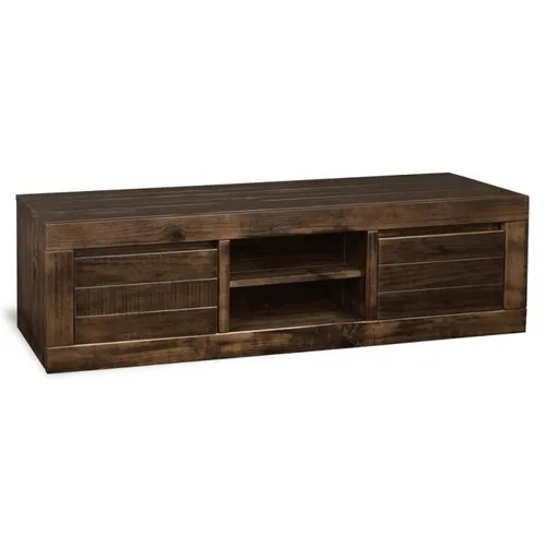 Rack Canela + 2 Cajones – REF 2403.0001 en Marrón - Muebles para TV, Uruguay | Igoa