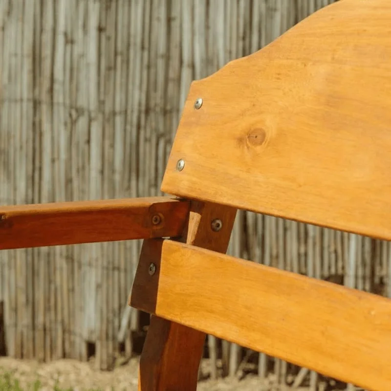Sillón clásico 2 cuerpos — Serra Amoblamientos en Madera natural - Muebles para el exterior, Uruguay | Serra Amoblamientos, vista 3