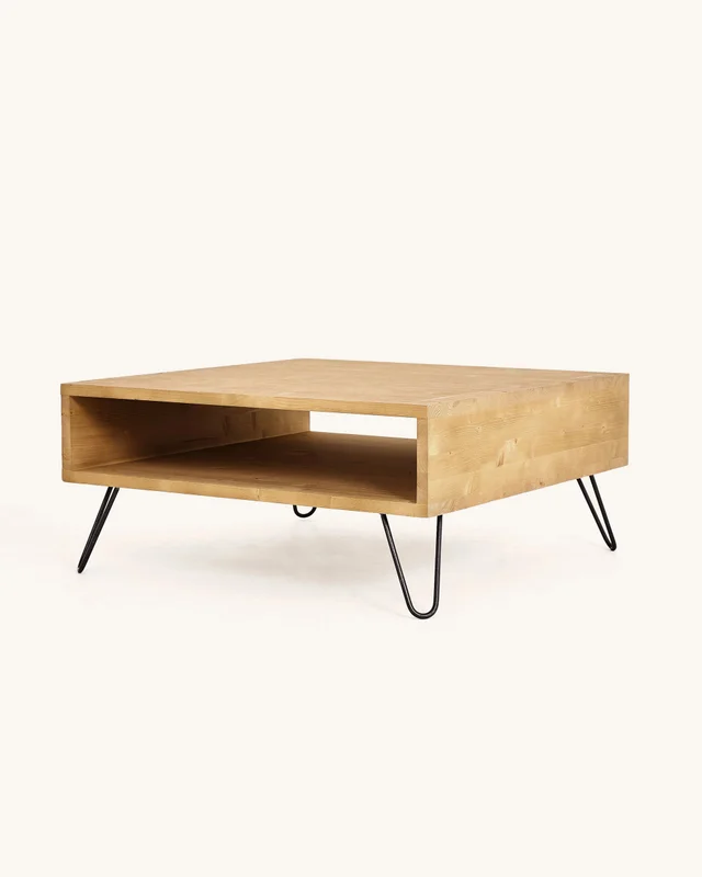 Mesa de centro Isaac en Madera natural - Mesas de living, Uruguay | Treehouse Deco, vista 3