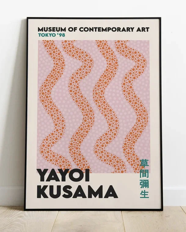 Yayoi Kusama - MoCA en Multicolor - Láminas, Uruguay | La Cuadrería, vista 3