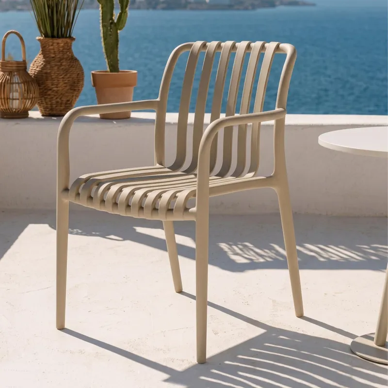 Silla de Exterior Atenas - Gris en Gris - Muebles para el exterior, Uruguay | Rústico Hogar