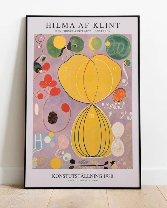 Hilma Af Klint - The Ten Largest No7 en Multicolor - Láminas, Uruguay | La Cuadrería, vista 5