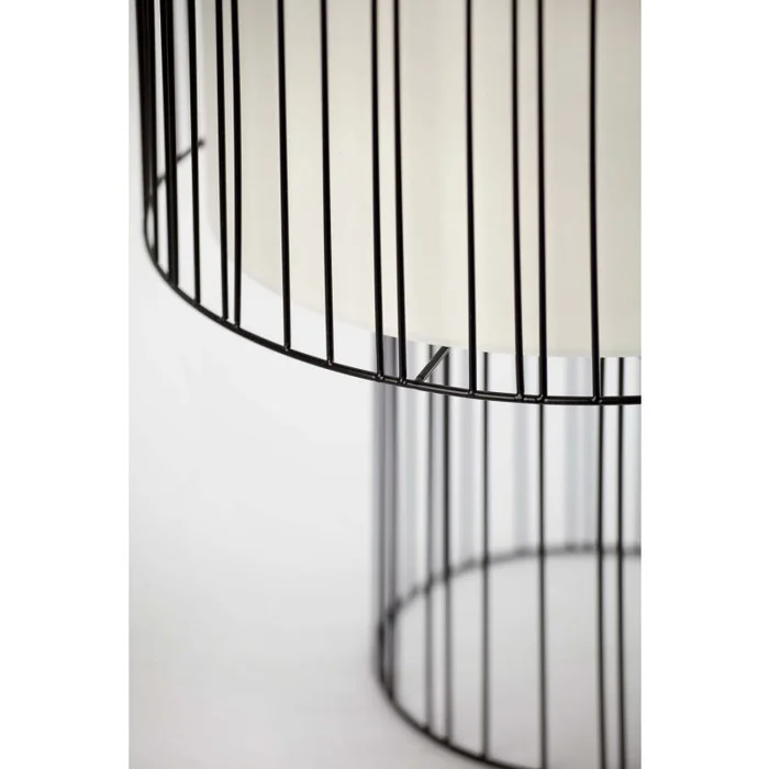 LAmpara de mesa con reja en Blanco Reviews Valoraciones - Lámparas de mesa, Uruguay | La Perla, vista 4