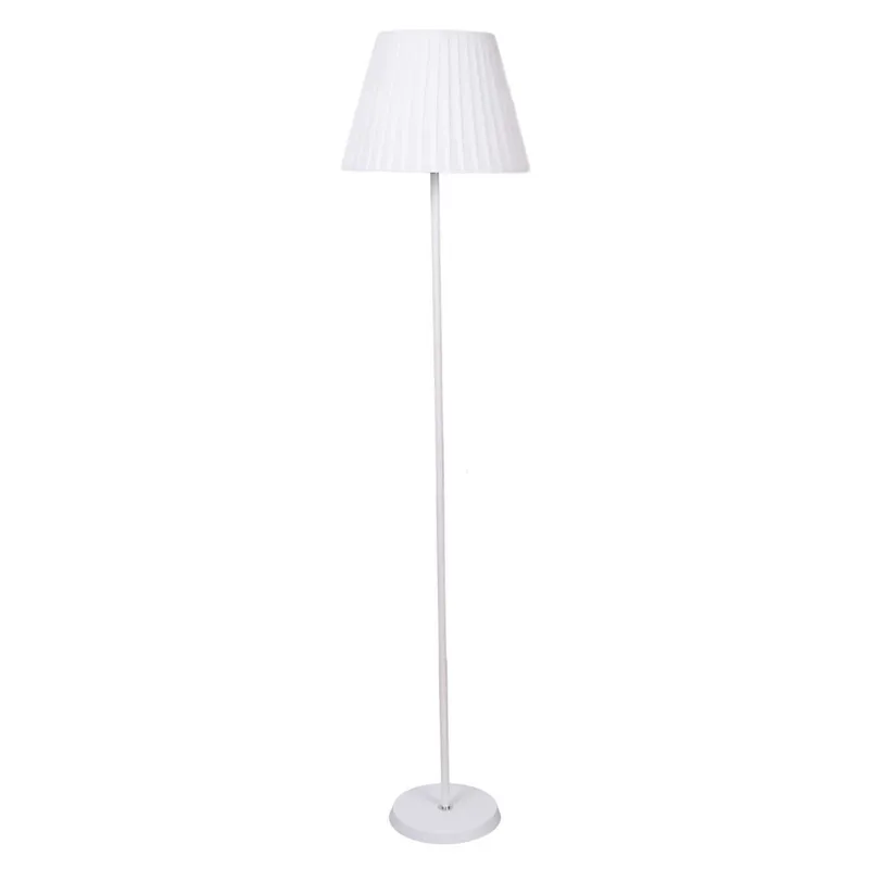 Lámpara De Pie Metal-y-tela Blanco Xyf8085 en Blanco - Lámparas de pie, Uruguay | Divino