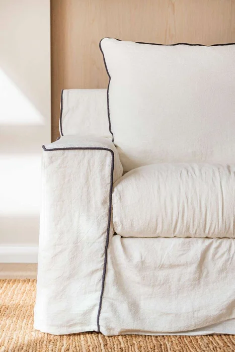 SILLON AZUR - LINO en Blanco - Sillones y sofás, Uruguay | La Iberica, vista 5