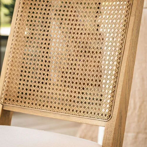 SILLA MODERNA CON ESTERILLA - FRESNO NATURAL - Sillas, Uruguay | La Iberica