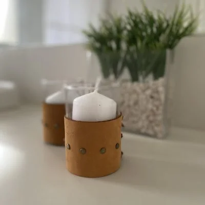 Velas con tachas – Set x2 - Velas y Portavelas, Uruguay | Dreams On Time, vista 4