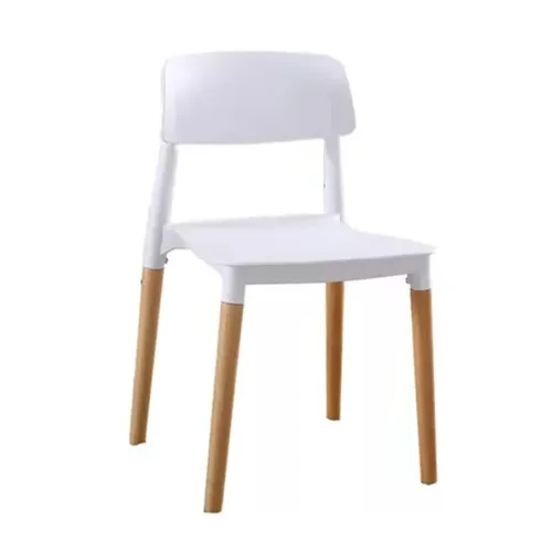 Silla Belloch Polipropileno/Madera - Blanco - Butacas, banquetas y puffs, Uruguay | Berna home