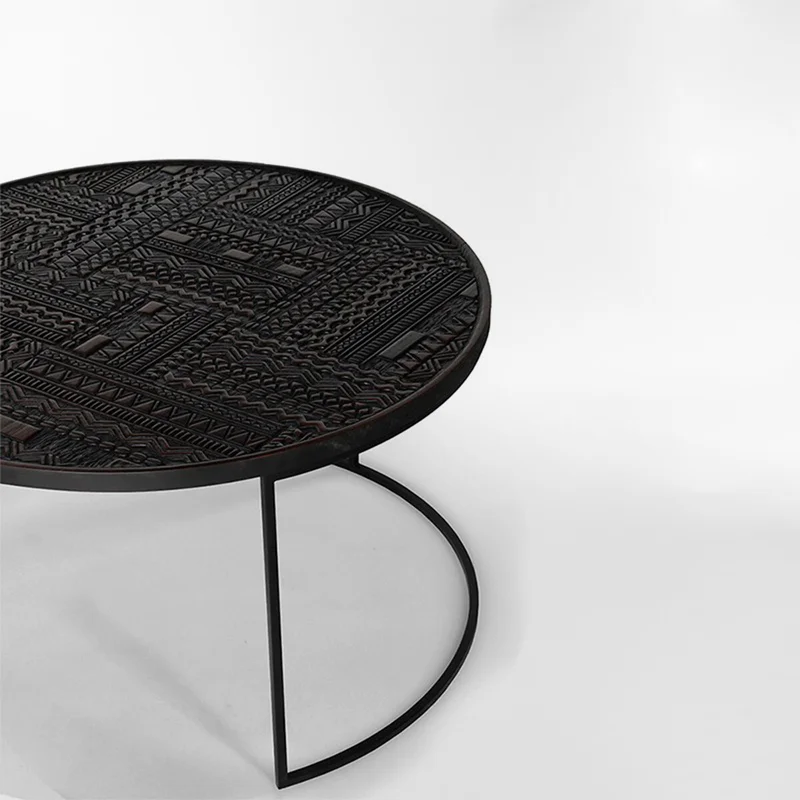 MESA DE CENTRO VOLTA NEGRO SET x 2 en Negro - Mesas de comedor, Uruguay | Viasono, vista 5