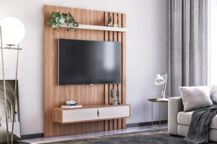 Panel para TV Montana - Aparadores y recibidores, Uruguay | RM Muebles y Deco
