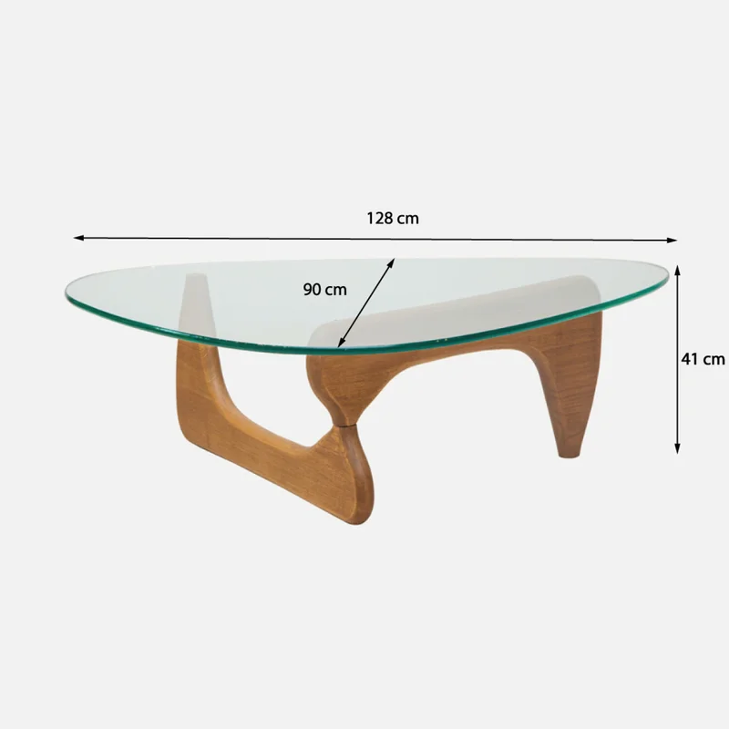 Mesa Noguchi - Madera natural en Madera natural - Mesas de living, Uruguay | Walnut, vista 5