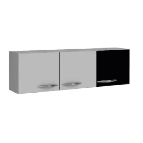 Aereos Cocina Mueble 3 Puertas Blanco/negro 613 - Escritorios y sillas de escritorio, Uruguay | Soy Hogar