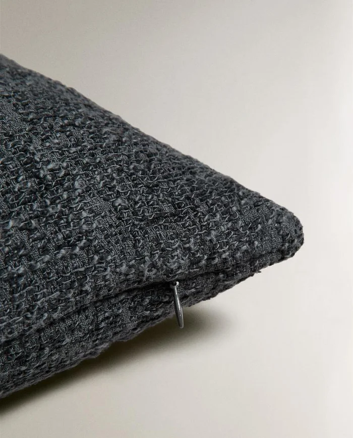FUNDA COJÍN RIZO en Gris - Textiles, Uruguay | Zara Home, vista 2
