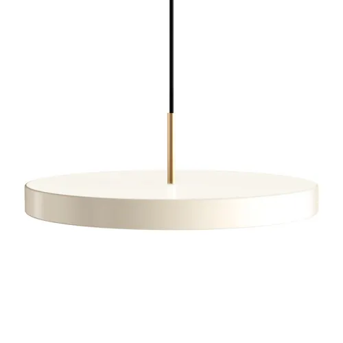 Luminaria LED Colgante Florence Grande Blanco 48W en Blanco - Lámparas colgantes, Uruguay | Serlux