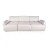 Sofa 4 Cuerpos Cuero-100-natural Natural-beige Iron Marfil en Blanco - Sillones y sofás, Uruguay | Divino, vista 4 de 8
