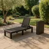 Reposera Plegable Polipropileno Marron Tulum en Marrón - Muebles para el exterior, Uruguay | Divino, vista 1 de 2