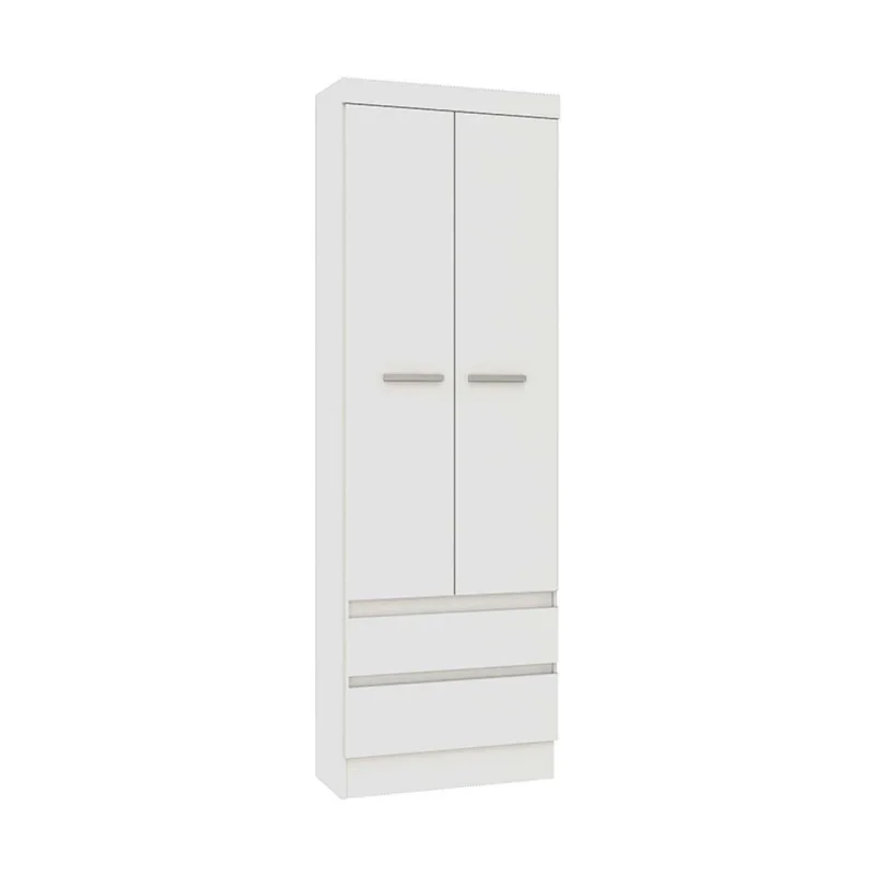 Placard Ropero 2 Puertas Mdp Blanco 0200r Viena en Blanco - Roperos y placares, Uruguay | Divino, vista 3