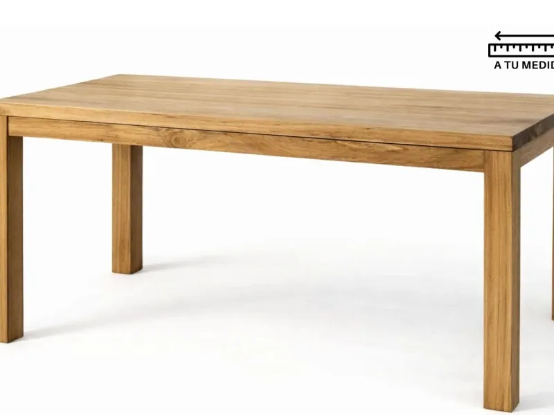 Mesa de Comedor LÍNEA DE CAMPO 1.80m en Madera natural - Mesas de comedor, Uruguay | Finkel