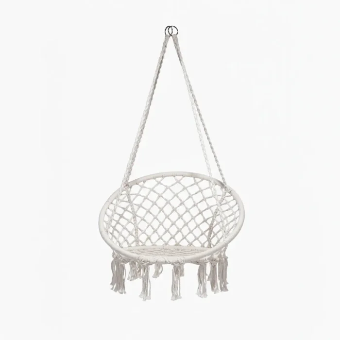 Hamaca Silla Tejida Colgante en Off-white - Muebles para el exterior, Uruguay | Delta Center, vista 2