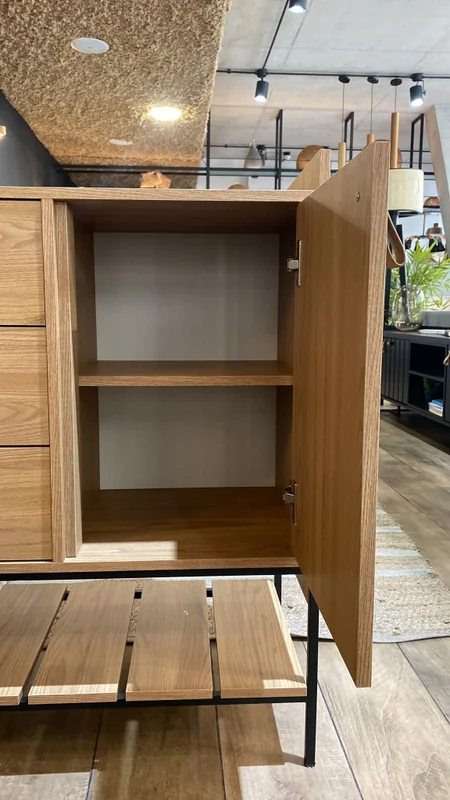 Comoda Multifuncional – Olmo en Madera natural - Cómodas, Uruguay | Berna Home, vista 5