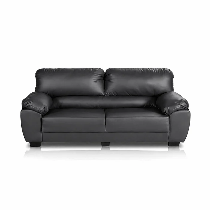 Sillon Sofa Living 3 Cuerpos Tapizado En Pu Alta Calidad en Gris - Sillones y sofás, Uruguay | Soy Hogar