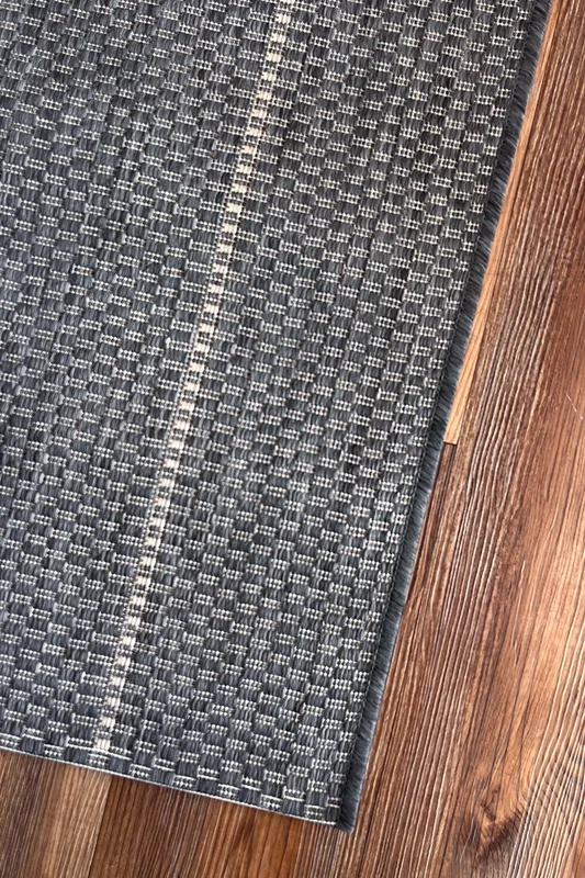 ALFOMBRA LINEO LIN/B527/3308/ 080X150 ANTHRACITE/SAND en Gris - Alfombras, Uruguay | Vinibel, vista 3