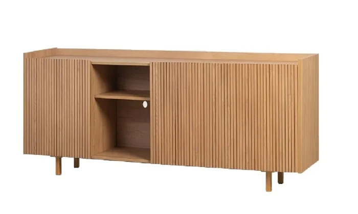 Aparador PLISSE 2.10 m en Madera natural - Aparadores y recibidores, Uruguay | Finkel