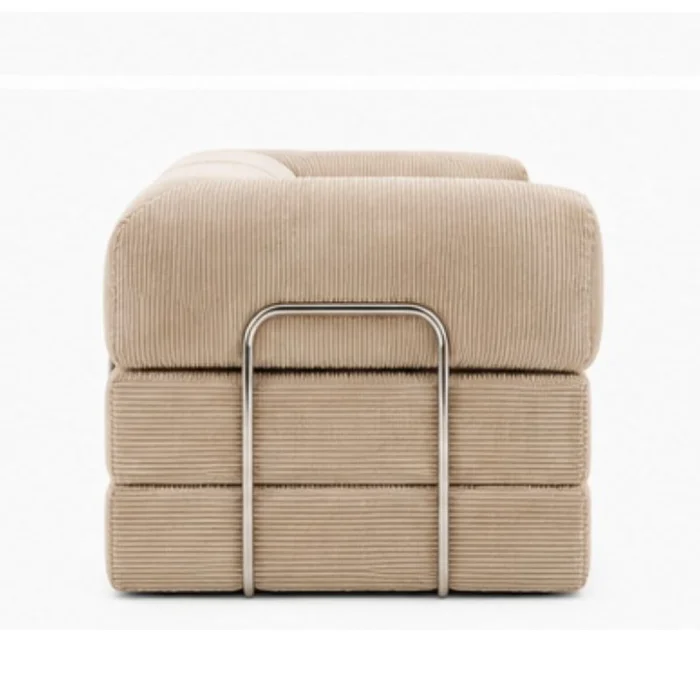 Sillón Cama Teddy - Beige en Beige - Sillones y sofás, Uruguay | Samic, vista 4