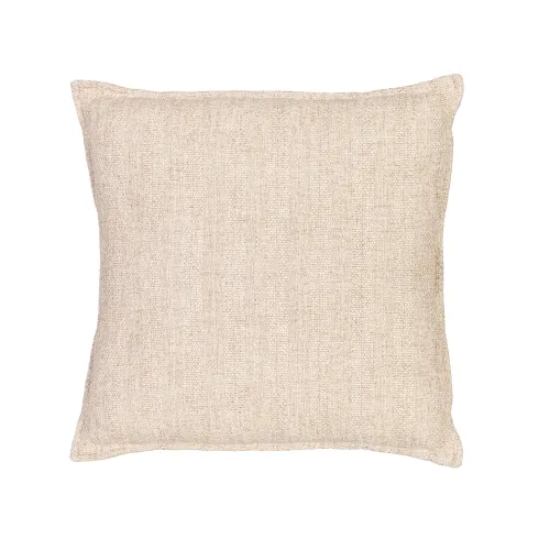 Almohadón Lino-y-algodon Natural-beige Relieve Rayas Beige en Beige - Textiles, Uruguay | Divino