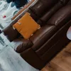 Sillón 100% Cuero - 2 Cuerpos Promax - Marrón en Marrón - Sillones y sofás, Uruguay | Ecowood, vista 4 de 4