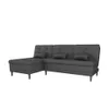 Sillón Cama con Chaise - Good - Gris en Gris - Sillones y sofás, Uruguay | Ecowood, vista 1 de 3