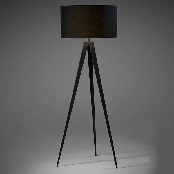 Lámpara de Pie Nox en Negro - Lámparas de pie, Uruguay | La Perla, vista 3