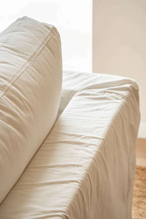 SILLON MALVA - TUSSOR - 2.20 MTS en Blanco - Sillones y sofás, Uruguay | La Iberica, vista 6
