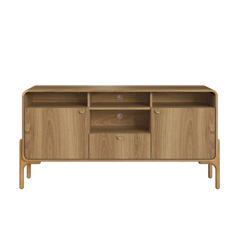 Rack Select - Natural en Marrón - Muebles para TV, Uruguay | NYR, vista 3