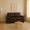 Juego de living 3+2 EcoCuero en Marrón - Sillones y sofás, Uruguay | La Cueva Muebles, vista 2 de 4