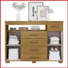 Comoda 5 cajones 2 puertas – Oslo CO008 - Cómodas, Uruguay | Punto Unión, vista 3 de 11