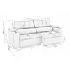 Sofa Otto 260CM - Retractil/Reclinable - Sillones y sofás, Uruguay | Balton, vista 22 de 23