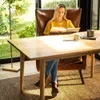 MESA COMEDOR NORDICA - OLMO NATURAL - 1.50 X 0.90 MTS - Mesas de comedor, Uruguay | La Iberica, vista 10 de 25