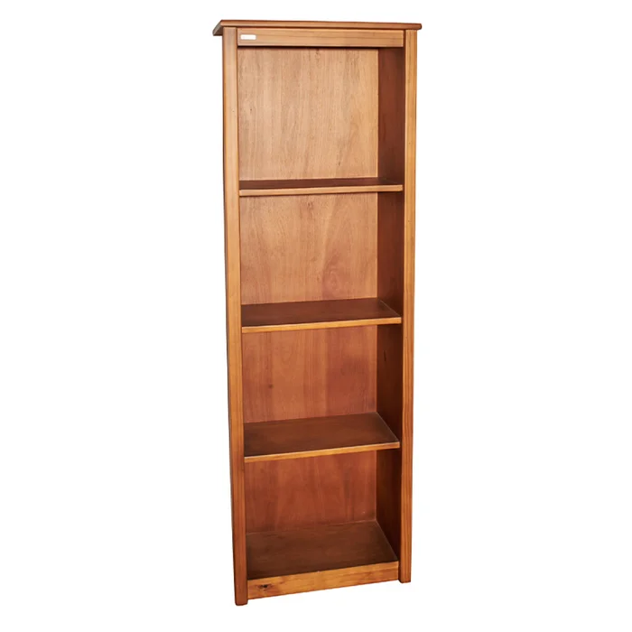 Biblioteca estantería de 80 cm — Serra Amoblamientos en Madera natural - Bibliotecas, Uruguay | Serra Amoblamientos, vista 2