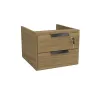 Cajonera 2 Cajones para Escritorio con Llave - Versatil en Madera natural - Escritorios y sillas de escritorio, Uruguay | Delta Center, vista 4 de 4