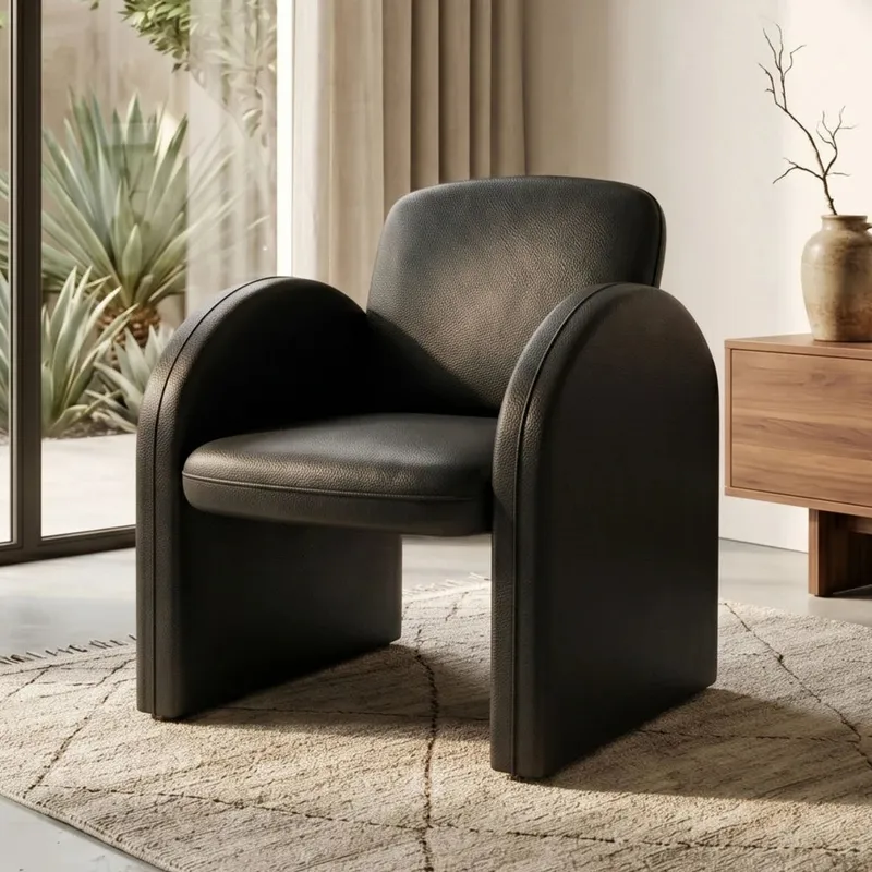 Poltrona Butaca Nayara - Negro en Negro - Sillones y sofás, Uruguay | Ecowood